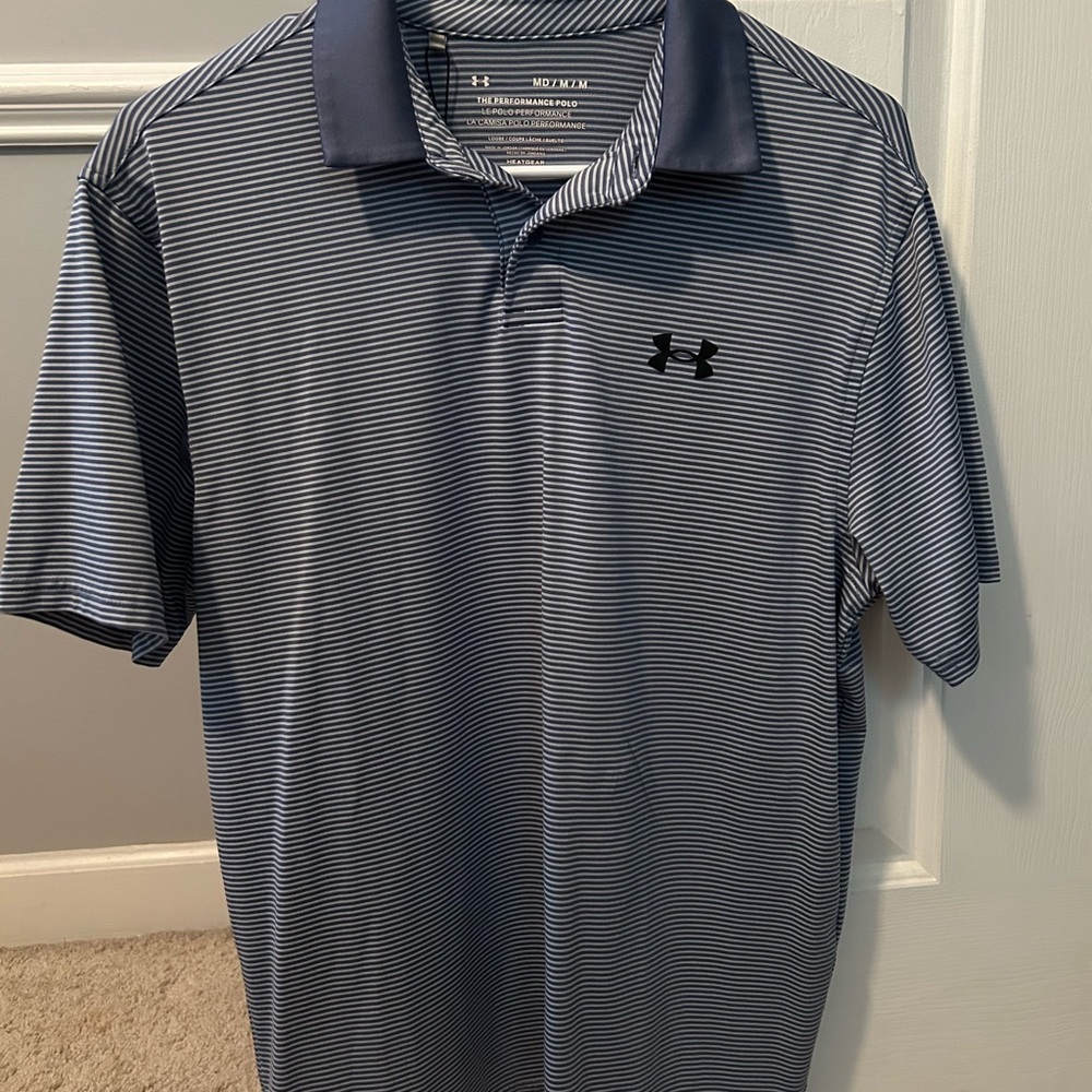 Under Armour Blue Performance Polo Shirt